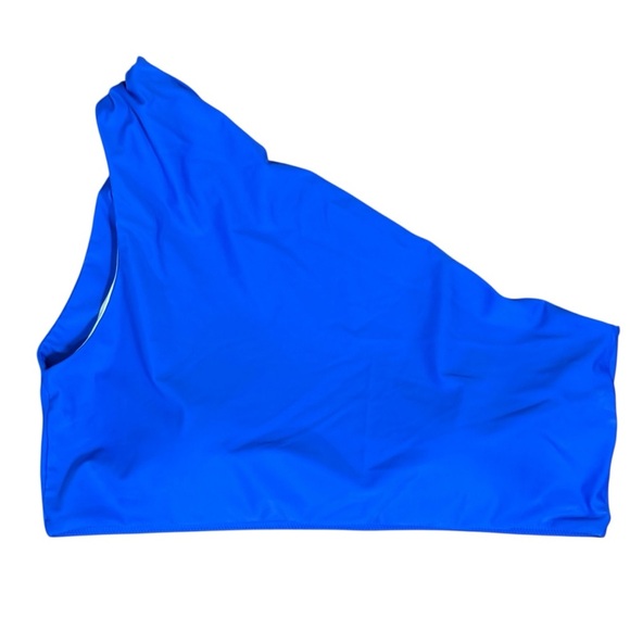 Summersalt The Ruched Sidestroke Bikini Set Top High Rise Bottom Blue Size 20/22 - Picture 3 of 8